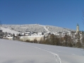 Oberwiesenthal pod chalupou